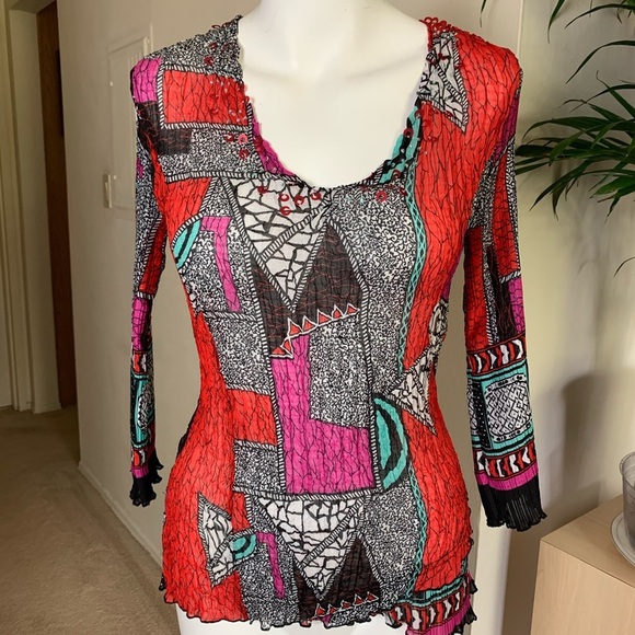 Alberto Makali  Blouse- Small - Picture 1 of 12